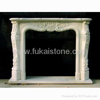 Marble fireplace 5