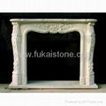 Marble fireplace 5