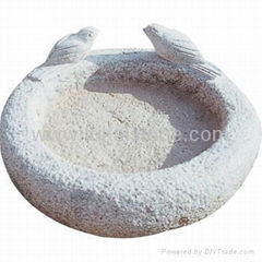 Stone Birdbath