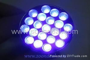 21 LED  UV Purple flashlight 3