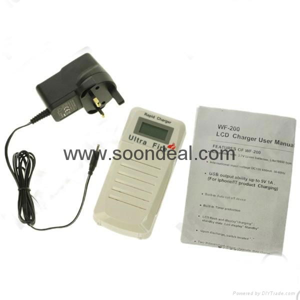 Ultrafire WF-200 LCD Charger