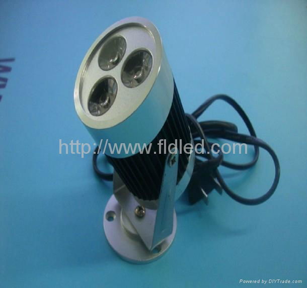 3W LED wall lightings with 2 heads 3