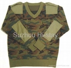 military sweater