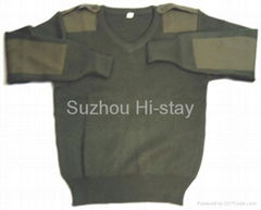 military sweater