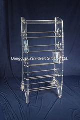 acrylic CD display rack