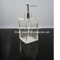 elegant acrylic liquid soap dispenser 3