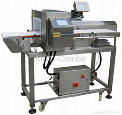 Combined metal detector & check weigher