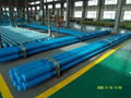 Integral heavy weight drill pipes