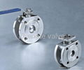 Pneumatic ball valve