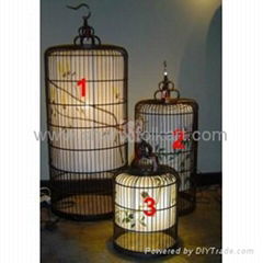 Birdcage lamp