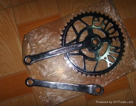  bicycle chain wheel & crank