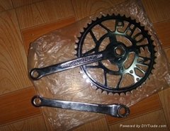  bicycle chain wheel & crank