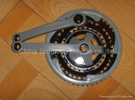  bicycle chain wheel & crank