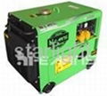 Silent diesel generator