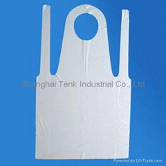 Tenk-nonwoven PE apron 2silk