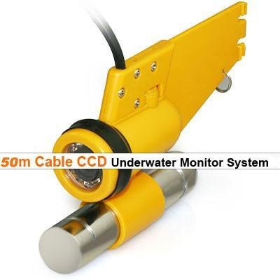 Underwater Monitor system - 50m Cable 7 inch Monitor CCD Camera 2