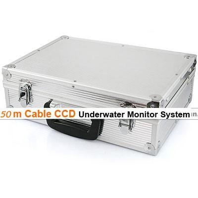 Underwater Monitor system - 50m Cable 7 inch Monitor CCD Camera 4