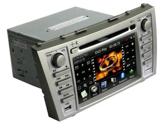 7 inch digital panel touch screen special car dvd player for Toyota Camry