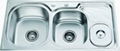 double bowl kitchen sinks