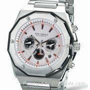 Automatic Multifunction Watch, with Stainless Steel Case and Band