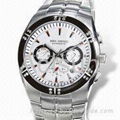 Automatic Multifunction Watch, Decorated with Sapphire Crystal 1