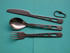 Titanium 3sets flatware