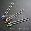 5mm oval led color diffused 110/120deg 1