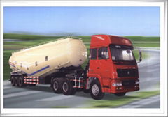 Powder material truck