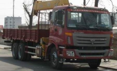 Truck With Crane Carrier 3