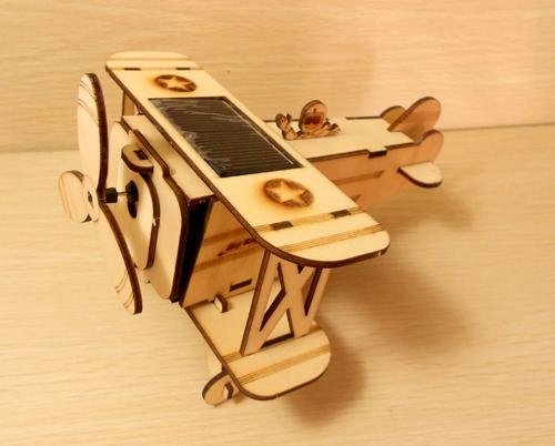 DIY太陽能木製玩具