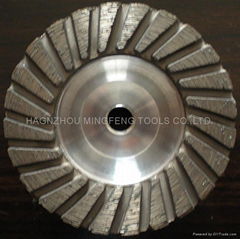 Diamond grinding cup wheel- Aluninium Base