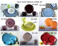 solid color dinner set  1