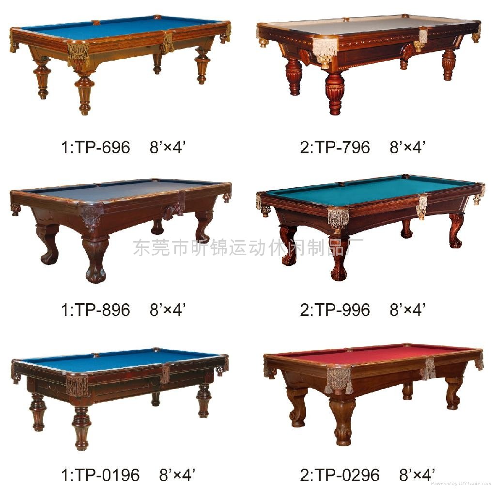 Solid Wood Pool Table 2