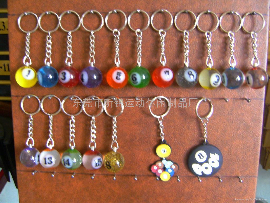 Billiard Key Chain 4