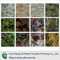 Camouflage transfer film