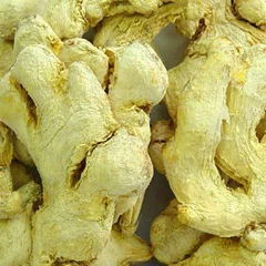 Dried split ginger