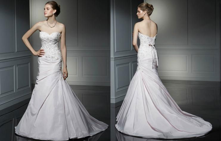 newest style bridal wedding dress 