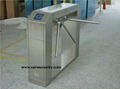 automatic turnstile traffic barrier