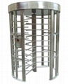 Full height turnstile road barrier,