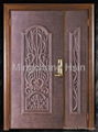 Taiwan pure aluminum armored art door   1