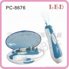 LED 6 IN 1 manicure set