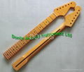 Flamed maple electric guitar neck supplier