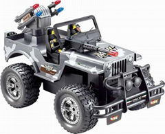 R/C military car