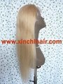 Indian hair lace front wig 1
