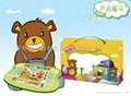 酷袋熊系列儿童左右脑思维拓展游戏操作玩具系列