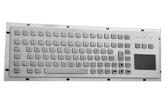 metal keyboard with touchpad  2