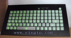 kiosk Metal keyboard with backlight 