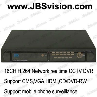 H.264 4CH or 8CH network realtime CCTV DVR 2