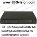 H.264 4CH or 8CH network realtime CCTV DVR 2