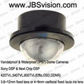 IP67 weatherproof and vandalproof Dome security camera